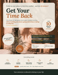 The Screen Time Reset guide cover: Get your evenings back, a simple daily guide to break mindless scrolling